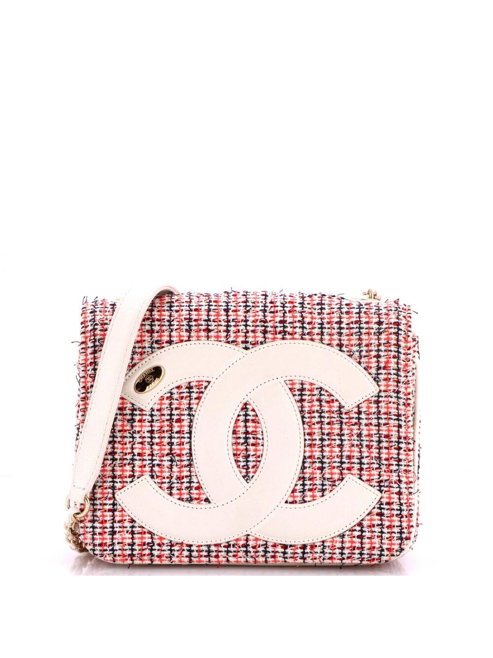 Chanel Cc Mania Flap Bag Tweed With #342987C29B